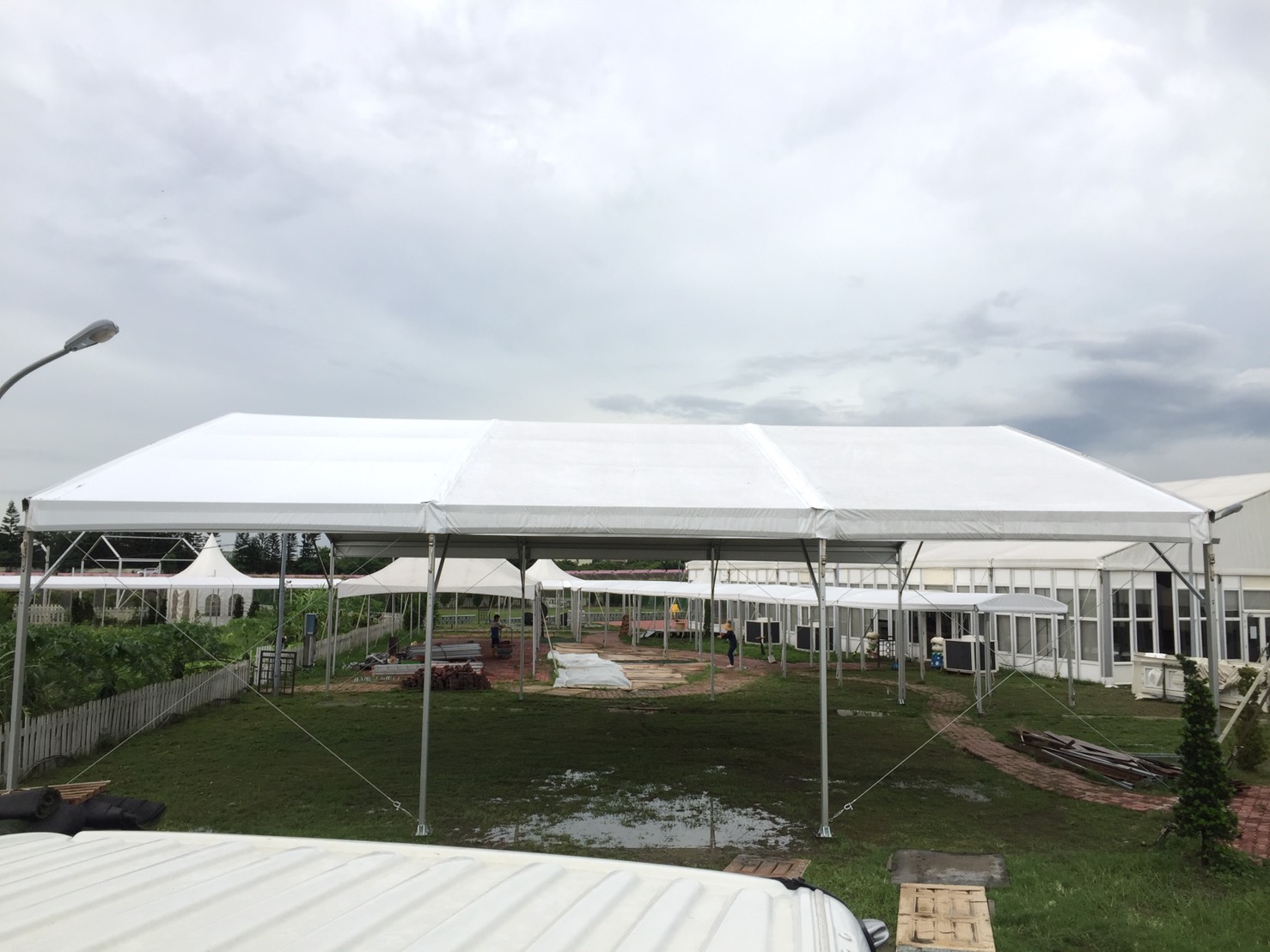 大型テント/大規模な展示テント/イベントテント(構造テント)(10M.15M.20M.25M) - 15M x 15Mの構造テント